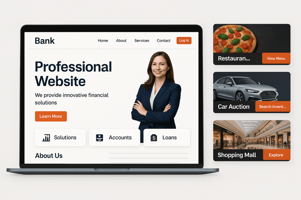 Corporate & CMS&nbsp;Websites